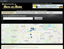 Tablet Screenshot of baresenmexico.com